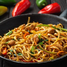 Chow Mein In Sauce